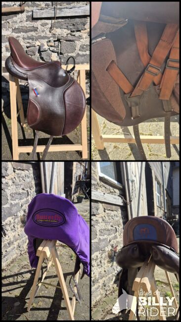 Butterfly Sattel comfort 18 Zoll, Butterfly Monty Roberts comfort, MIGO, Saddle Accessories, Feldatal, Image 5