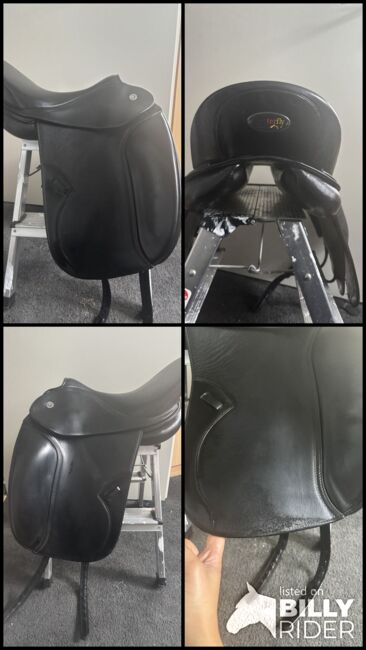 Butterfly Sattel Dressur, Butterfly  Butterfly Uta Gräf Dressur, Vivien Richter, Dressage Saddle, Berlin, Image 6