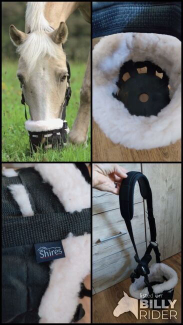 Voll gepolsterte Fressbremse, shires Exclisiv, Alexandra Haberland, Halters, Barenburg, Image 7