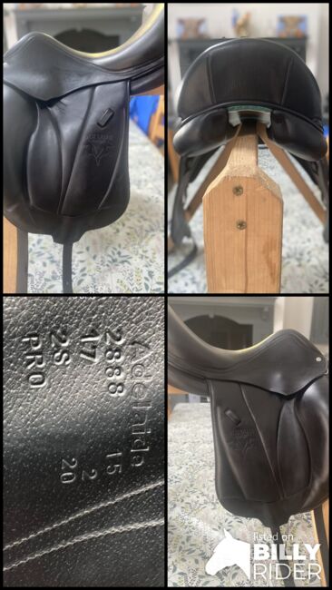 Voltaire dressage saddle, Voltaire  Adalaide, Sydney Bowles, Dressage Saddle, Northumberland , Image 6