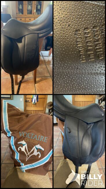 Voltaire dressage saddle., Voltaire  Voltair adelaide Dressage saddle, Hayley Bolt, Dressage Saddle, Image 10