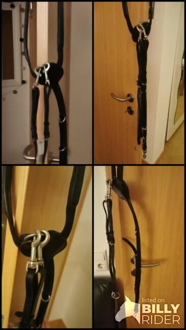 Vorderzeug Comfort Warmblut schwarz, Loesdau  Vorderzeug Comfort, Lisa Marie Grauer , Sattelzubehör, Großen-Linden, Abbildung 6