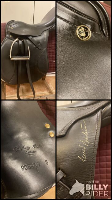 VS/Springsattel Kieffer Ludger Beerbaum 17“ mittlere Kammer Sattel, Kieffer  Ludger Beerbaum , marschu , All Purpose Saddle, Garz/Rügen, Image 12