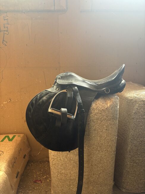 VS Sattel für Shetty Pony Mini Tinker breit kurz, Larissa , Jumping Saddle, Karlsruhe 