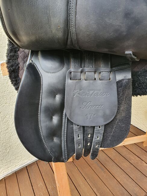 VS-Sattel Kentaur Seneca, 17", Kammer 3, Keilkissen, schwarz Pony Kleinpferd, Kentaur Seneca, Stefanie, All Purpose Saddle, Kelkheim (Taunus), Image 7