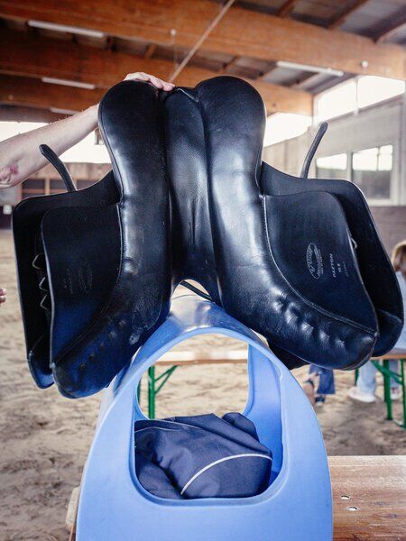 VS-Sattel Passier Neuwertig, Passier, Eva Winkler, All Purpose Saddle, Hamburg Eißendorf, Image 4