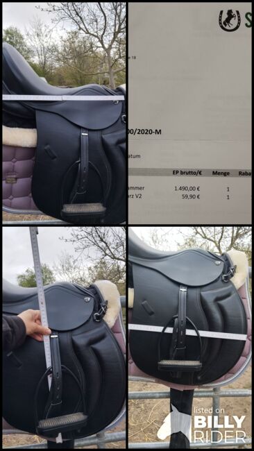 VS Sattel Horka Picasso 17,5 Zoll / 33 Kammer neuwertig, Horka Picasso , Conny, All Purpose Saddle, Krostitz , Image 5