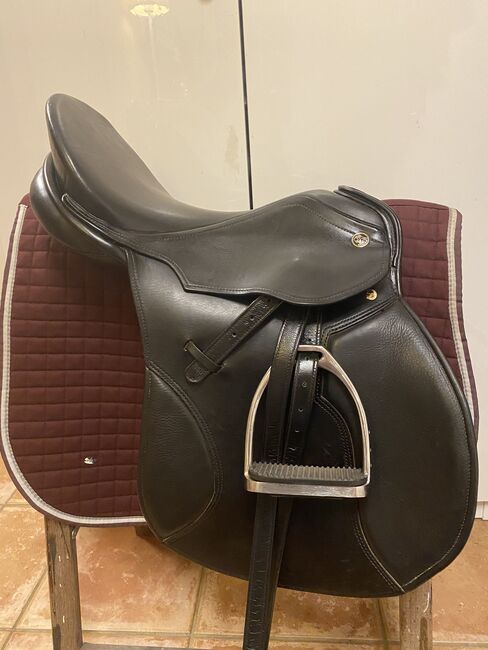 VS/Springsattel Kieffer Ludger Beerbaum 17“ mittlere Kammer Sattel, Kieffer  Ludger Beerbaum , marschu , All Purpose Saddle, Garz/Rügen, Image 10