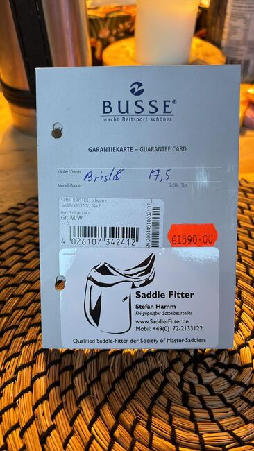 Vsd Sattel, Busse Bristol, Nele, All Purpose Saddle, Hachenburg, Image 6