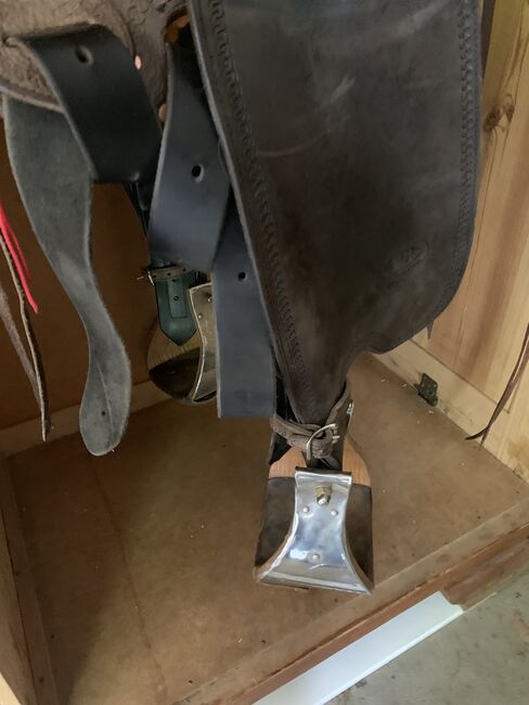Wade Sattel Bruno Breitschaft Edition, Wade Sattel, Katharina Leis, Western Saddle, Schwarzenbach, Image 5