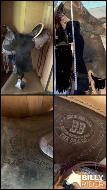 Wade Sattel Bruno Breitschaft Edition, Wade Sattel, Katharina Leis, Western Saddle, Schwarzenbach, Image 12