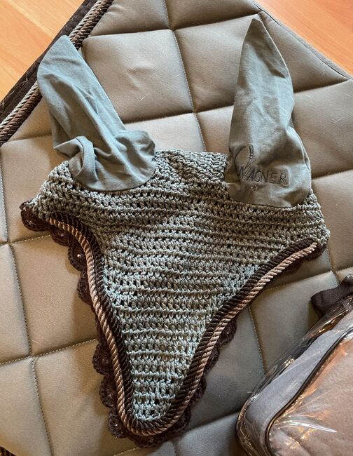 Wagner-Germany Dressur Schabrackenset – VintageBlau - Schwarz, Wagner-Germany, Kelly Daum , Dressage Pads, Freudenstadt, Image 3