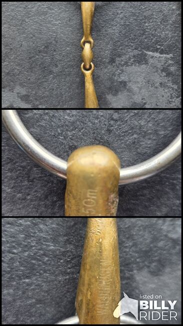Waldhausen Cupris Wassertrense 13,5 doppelt gebrochen massiv, Waldhausen Cupris, Stephanie Schüler, Horse Bits, Bielefeld, Image 4