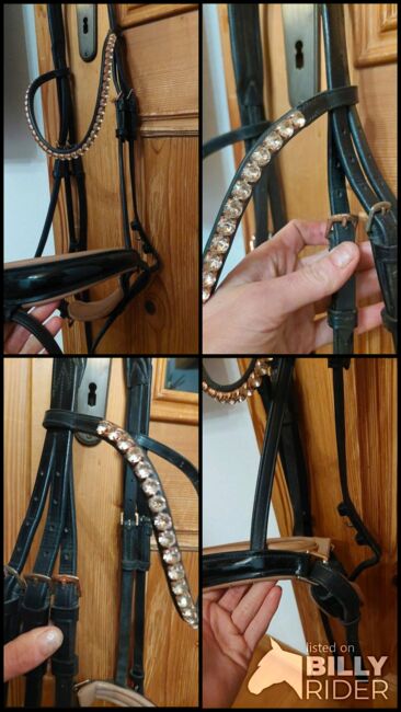 Waldhausen Zaumzeug rosegold Lack WB, Waldhausen , Sabine Panis, Bridles & Headstalls, Wiener Neustadt , Image 7