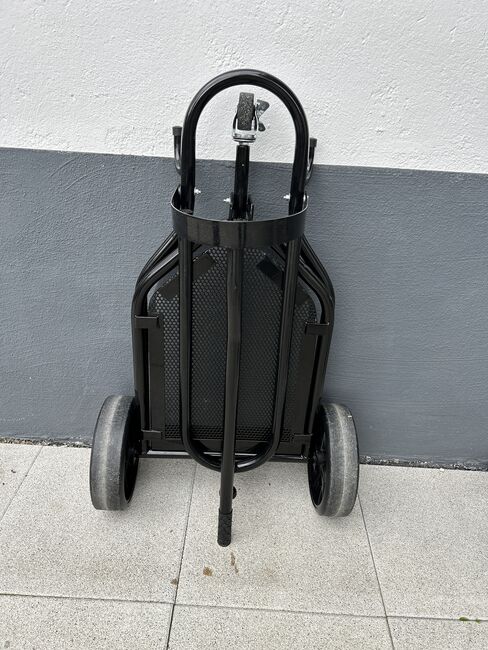 Waldhausen Sattelcaddy Sattel-Carry Basket Sattelwagen schwarz neuwertig, Waldhausen Sattelwagen, Fam. O., Saddle Accessories, Bad Schwalbach, Image 4