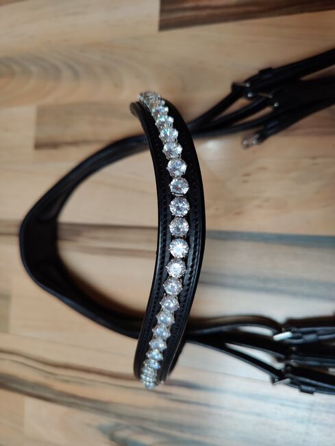 Waldhausen Trense Englisch kombiniert mit Strass - Full, Waldhausen, Carina, Bridles & Headstalls, Wolnzach, Image 8