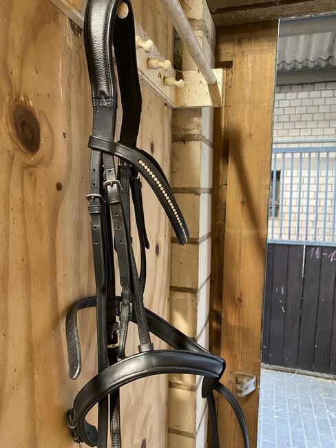 Warmbluttrense schwarz, Stella Wiesner , Bridles & Headstalls, Wulkenzin , Image 6