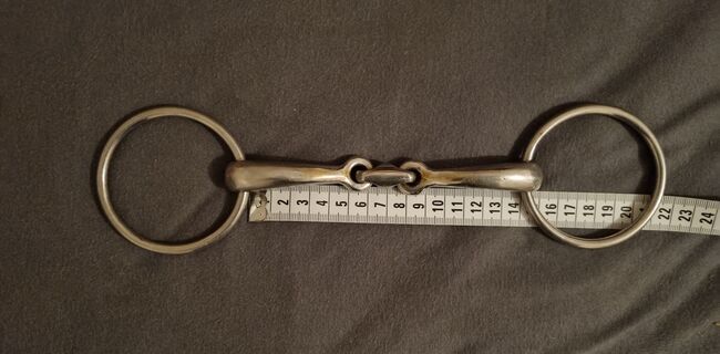 Wassertrense,Gebiss,Edelstahl,doppelt gebrochen,Ergonomic,14,0cm, Gesa, Horse Bits, Edewecht, Image 7