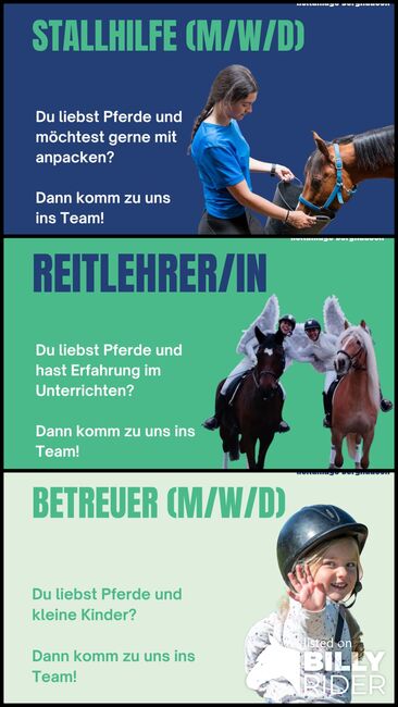 Wir suchen DICH als Reitlehrer, Stallhelfer oder Betreuer (m/w/d) - auf der Reitanlage Berghausen, Julia Wohlschiess, Job Offers, Berghausen, Image 4