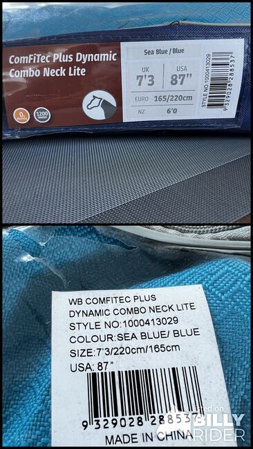 Weatherbeeta Comfic plus Dynamic, Weatherbeeta  ComFiTec Plus Dynamic combo neck Lite, Susanne, Horse Blankets, Sheets & Coolers, Willich, Image 3