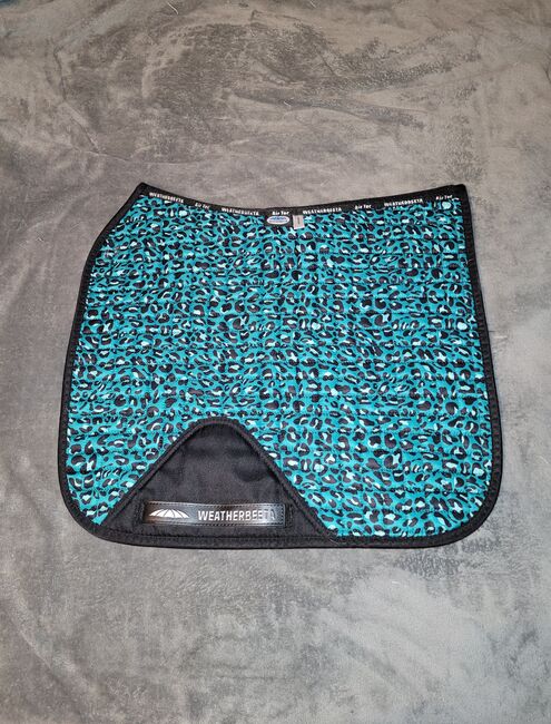 Weatherbeeta DR Schabracke Leo Türkis, Weatherbeeta  Prime Leopard, Andrea J., Dressage Pads, Borgentreich