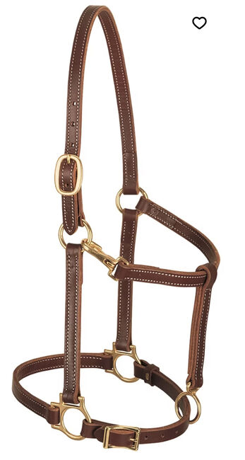 WEAVER, Lederhalfter, COB, schmal, braun, WEAVER Lederhalfter, schmal, Gaby Lais, Halters, Malsburg-Marzell