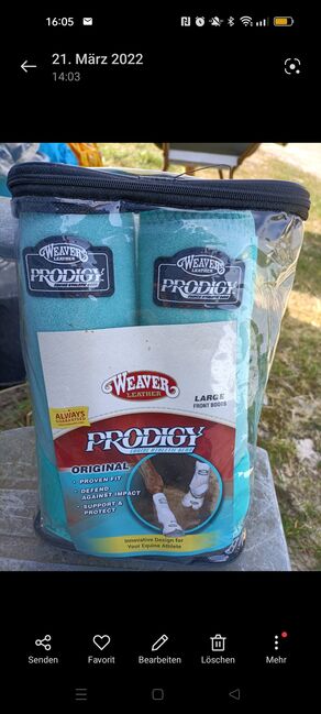 Weaver Prodigy Fesselkopfgamaschen Gr L neu, Weaver Prodigy, Doro, Gamaschen, Castrop-Rauxel 