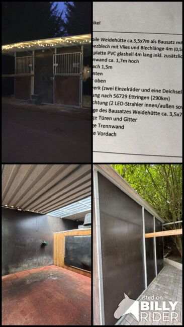 Weidehütte incl Tränken, Matten, Lampen etc, Michael, Weidezelte & Unterstände, Ettringen, Abbildung 9