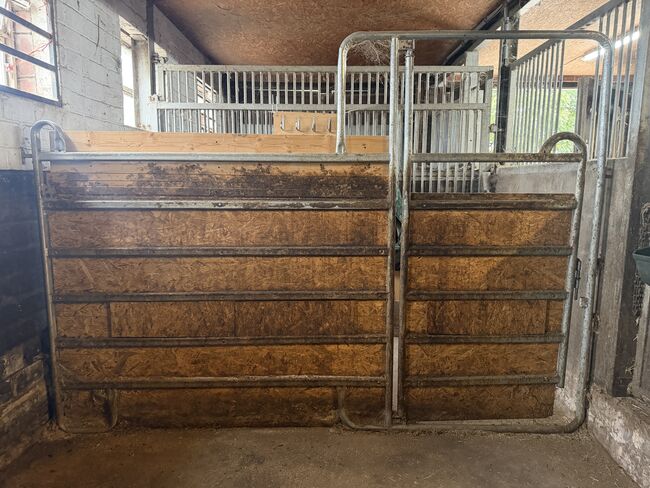 Weidepanel Trennwand mit Holz verkleidet, LR, Sattelkammer & Boxenausstattung, Herne