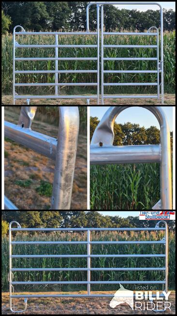 Weidepanels Pferd Texas Gitter Panels Panele 2,40m, 3m, 3,60m, 4m mit oder ohne Tür, Bastian Einhaus (Tier und Stallbedarf ), Weidezelte & Unterstände, Niedersachsen - Friesoythe, Abbildung 4