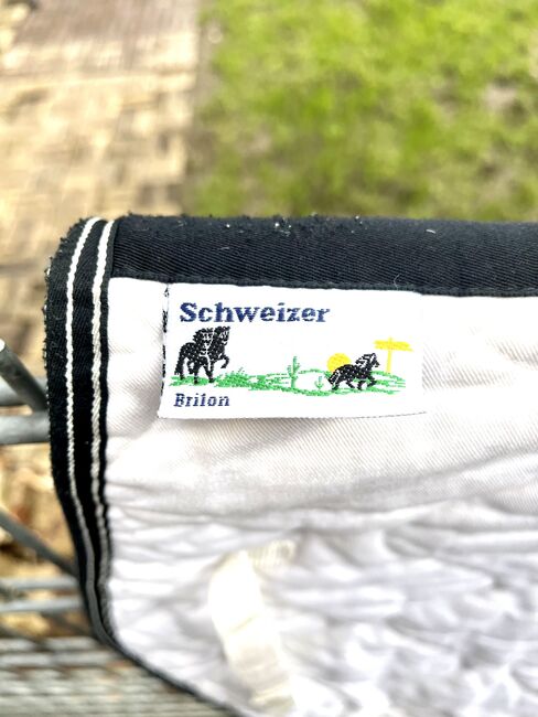 Weiße Turnierschabracke von Schweizer Dressur, Schweizer, Rahel, Dressage Pads, Köln, Image 4