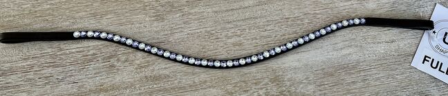 Stirnriemen "Lavendel" mit original Swarovski, DIY, Jule, Browbands, Münchenbernsdorf, Image 4