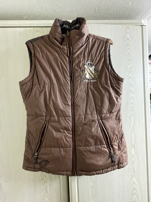 Weste, dunkelbraun, HV Polo, Gina, Riding Jackets, Coats & Vests, Bottrop