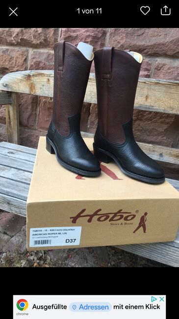 Westernstiefel, Hobo American Roper, Eva Maletz, Riding Boots, Wald-Michelbach