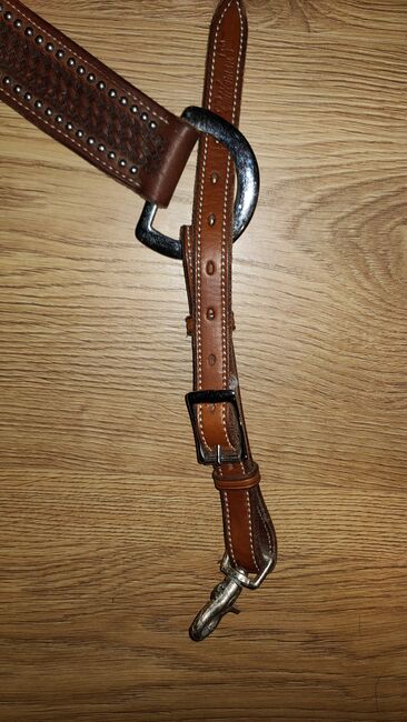 Western Vorderzeug, dickes Harnessleder, neuwertig, Weaver, Andrea, Saddle Accessories, Leichlingen, Image 2