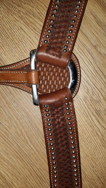 Western Vorderzeug, dickes Harnessleder, neuwertig, Weaver, Andrea, Saddle Accessories, Leichlingen, Image 3