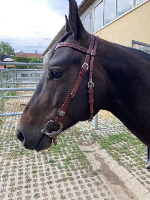 Western Zaumzeug mit Wassertrense von Qualcraft, Sandra  Kusiek , Bridles & Headstalls, Dachau, Image 8