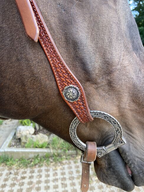 Western Zaumzeug mit Wassertrense von Qualcraft, Sandra  Kusiek , Bridles & Headstalls, Dachau, Image 2