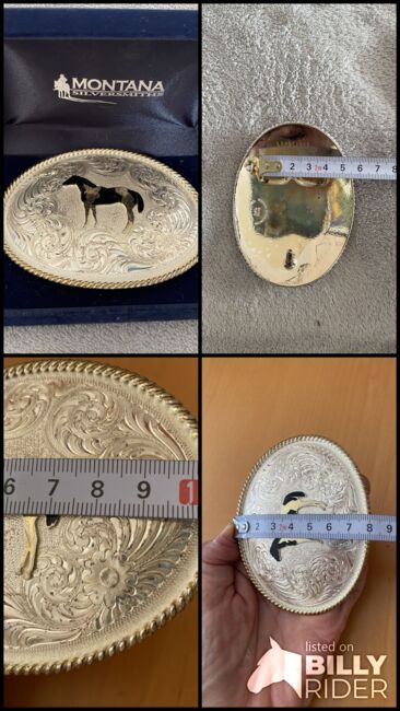 Western Buckle, Montana Silversmith, Ute Helmcke , Reiterschmuck, Hollenstedt, Abbildung 5