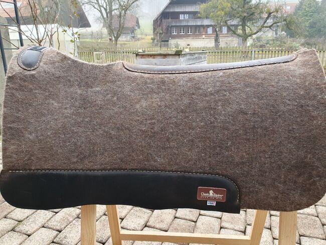 Western Filzpad aus Alpakawolle, Grösse 79 x 81 cm, Dicke 2,5 cm, Filzpad Western , Shenaya, Saddle Accessories, Köniz