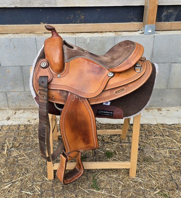 Western Imports Roudskirt Western Sattel Reining Westernsattel Pad, Western Imports  Roudskirt , Nicole Baumgärtel , Western Saddle, Ronneburg , Image 21