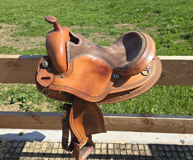 Western Imports Roudskirt Western Sattel Reining Westernsattel, Western Imports  Roudskirt , Nicole Baumgärtel , Western Saddle, Ronneburg , Image 18