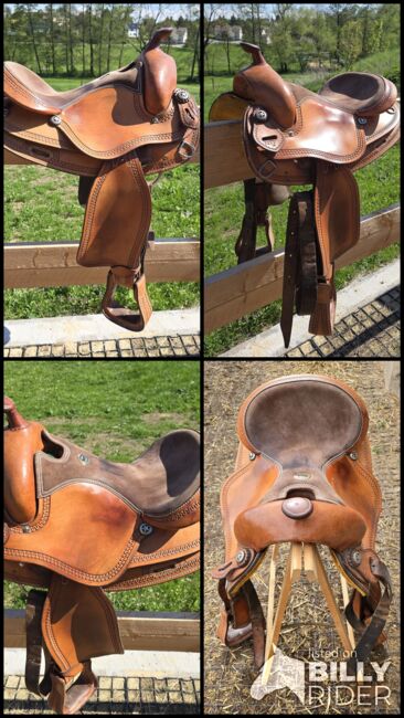 Western Imports Roudskirt Western Sattel Reining Westernsattel, Western Imports  Roudskirt , Nicole Baumgärtel , Western Saddle, Ronneburg , Image 21