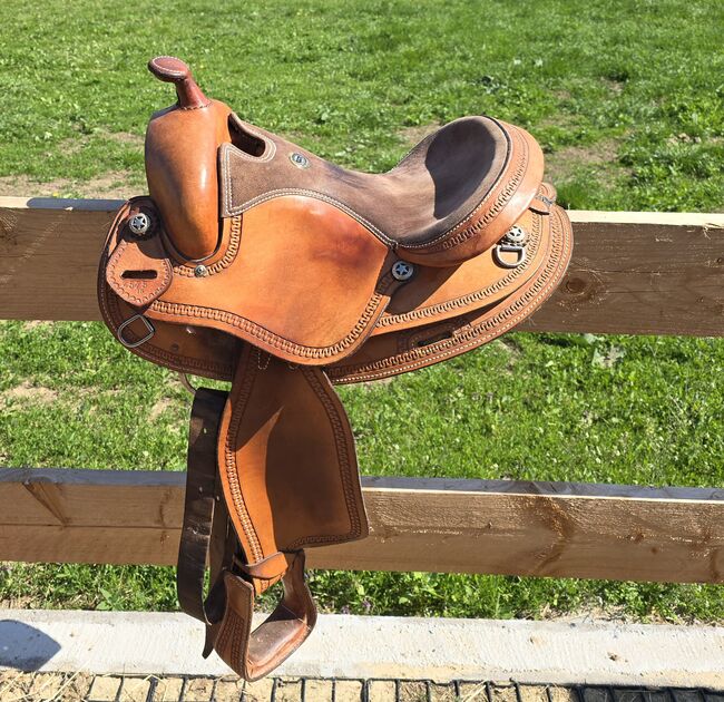 Western Imports Roudskirt Western Sattel Reining Westernsattel, Western Imports  Roudskirt , Nicole Baumgärtel , Western Saddle, Ronneburg , Image 4