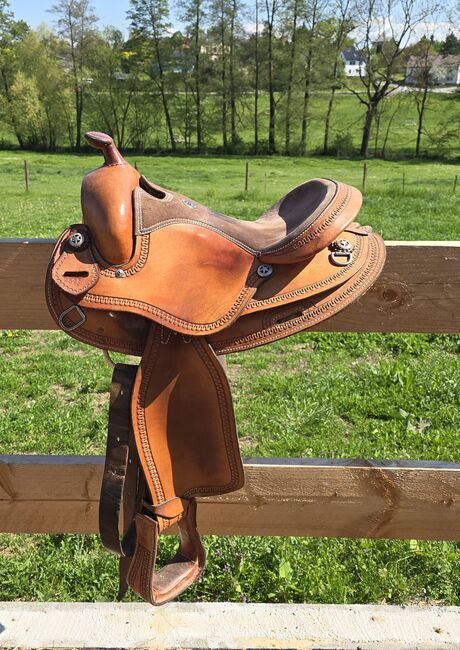 Western Imports Roudskirt Western Sattel Reining Westernsattel, Western Imports  Roudskirt , Nicole Baumgärtel , Westernsattel, Ronneburg , Abbildung 3