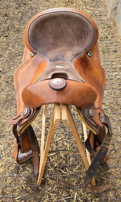 Western Imports Roudskirt Western Sattel Reining Westernsattel, Western Imports  Roudskirt , Nicole Baumgärtel , Westernsattel, Ronneburg , Abbildung 6