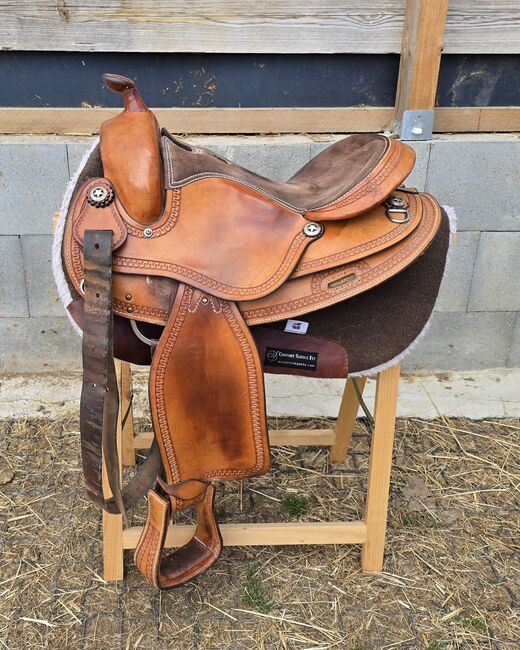 Western Imports Roudskirt Western Sattel Reining Westernsattel Pad, Western Imports  Roudskirt , Nicole Baumgärtel , Westernsattel, Ronneburg , Abbildung 4