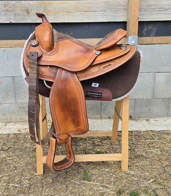 Western Imports Roudskirt Western Sattel Reining Westernsattel Pad, Western Imports  Roudskirt , Nicole Baumgärtel , Westernsattel, Ronneburg , Abbildung 3