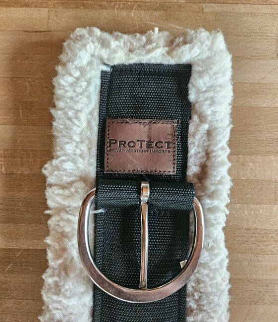 Western Sattelgurt mit Fell 30'', WI - Western Imports, Sabine, Girths & Cinches, Börtlingen, Image 2