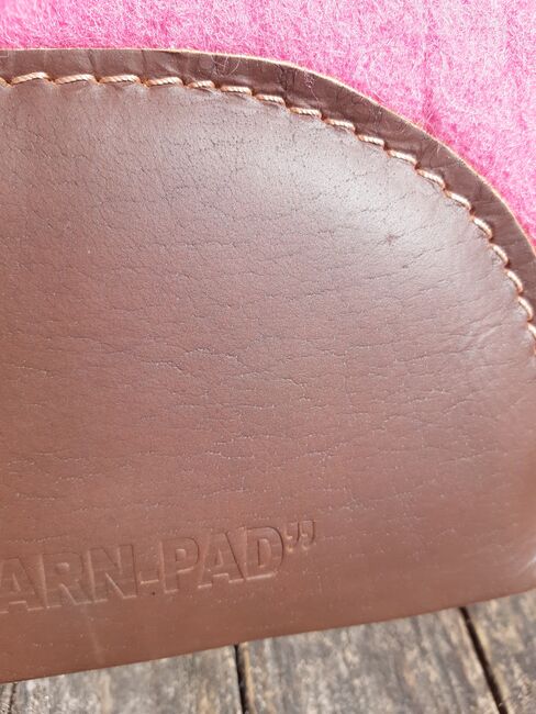 Westernpad, Barnpad/Wollfilz, pink  neu, Barnpad/Alpenpad , Kerstin Obst , Western Pads, Dortmund, Image 3